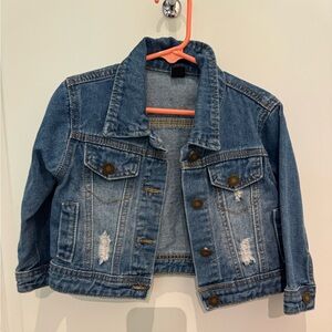 SHEIN Blue Denim for Toddlers